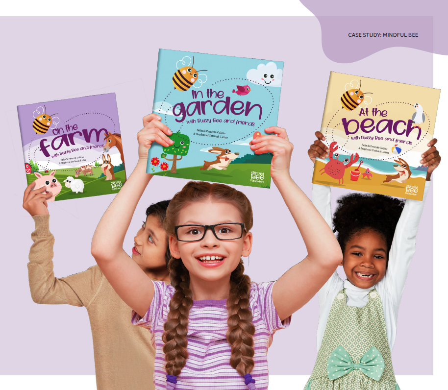 Mindful Bee children’s brand storytelling project by Bee Herd.