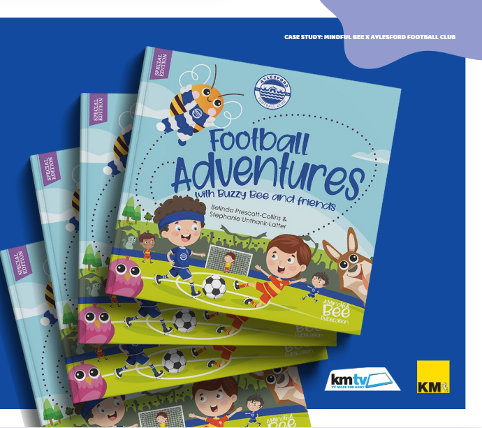 Multiple Mindful Bee Football Adventure Books